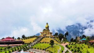 Kolbong nestled in the lap of the Himalayas and surrounded by natural beauty