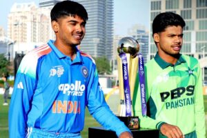 This player broke his nose before the IND vs PAK match.