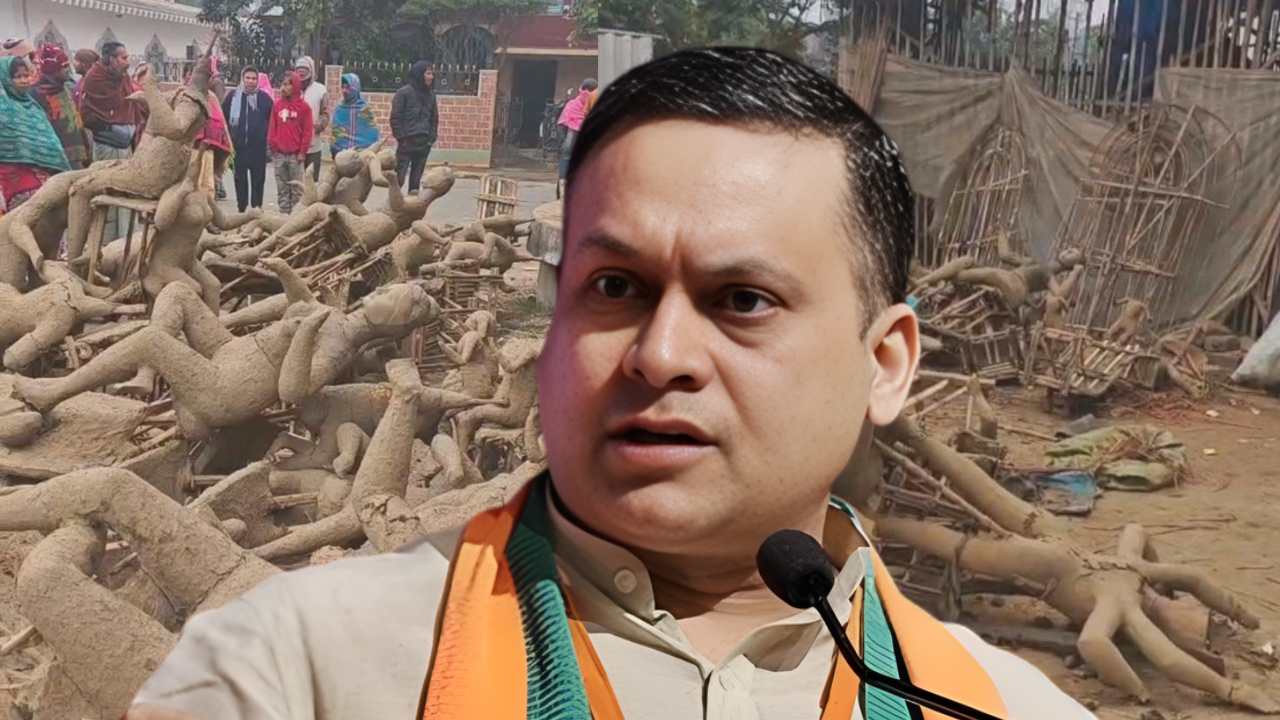 Amit Malviya Slams TMC After 60 Kali and Saraswati Idols Vandalised in Shantipur