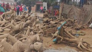 Amit Malviya Slams TMC After 60 Kali and Saraswati Idols Vandalised in Shantipur