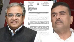 Suvendu Adhikari writes to CEC counters Mamata’s SIR allegations