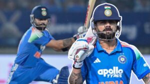 Virat Kohli gave a stunning performance on his daughter's birthday.