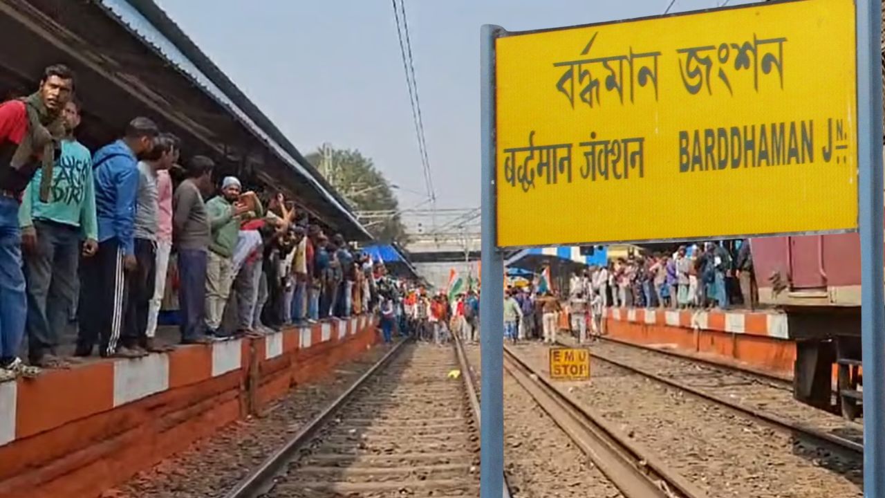 Bardhaman railway blockade over allegations of harassment at SIR
