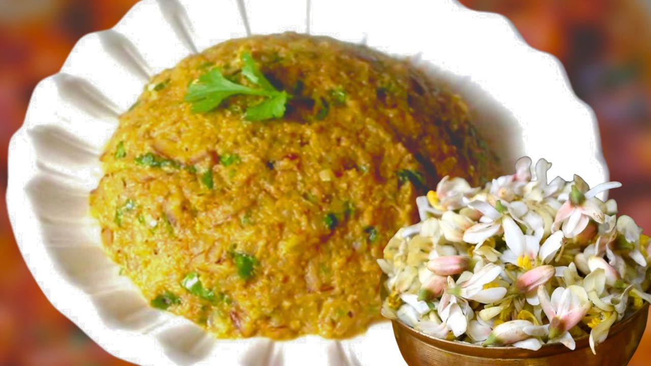 Recipe make sajane flower filling with few ingredients
