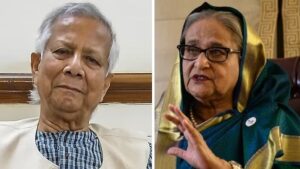 Bangladesh sends a message to India regarding Hasina's audio message.