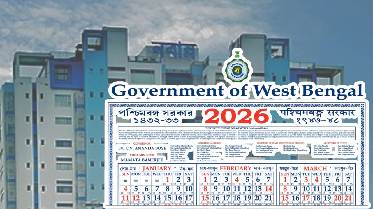 Nabanna announcement the state government employees holiday schedule 2026