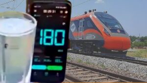 Vande Bharat setting a record in the speed test the sleeper train reached a speed of 180 km/h