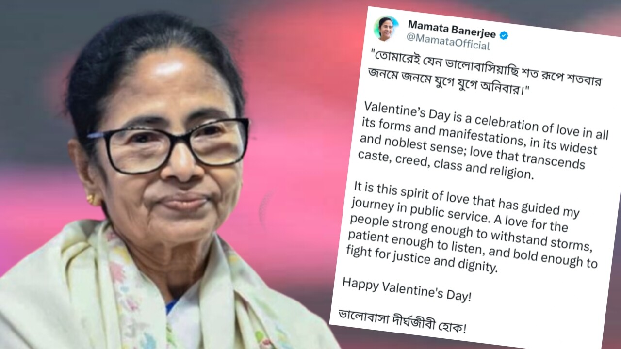 Mamata Banerjee Valentine's Day Post Triggers Political Debate