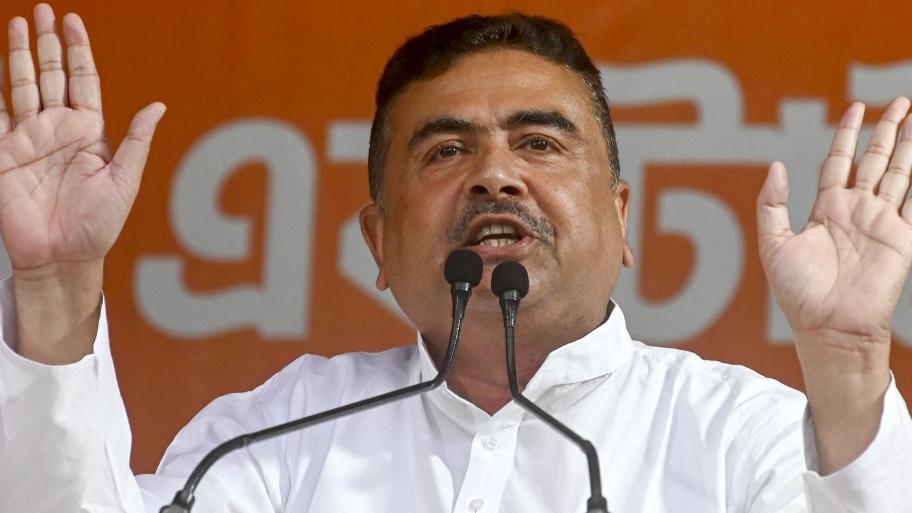 Suvendu Adhikari Claims BJP Will Win 177 Seats in Bengal Assembly Elections
