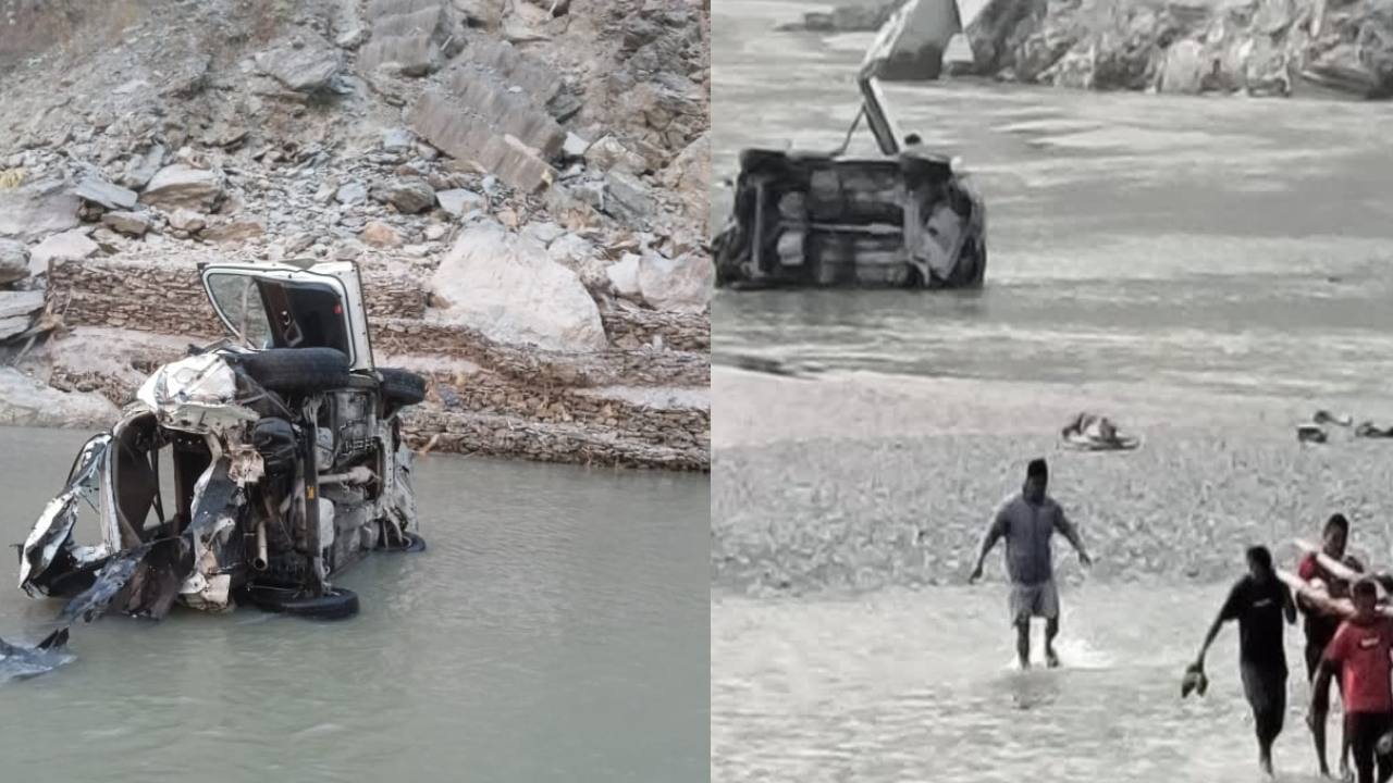 Car falls into Teesta river gorge in North Bengal, 2 dead