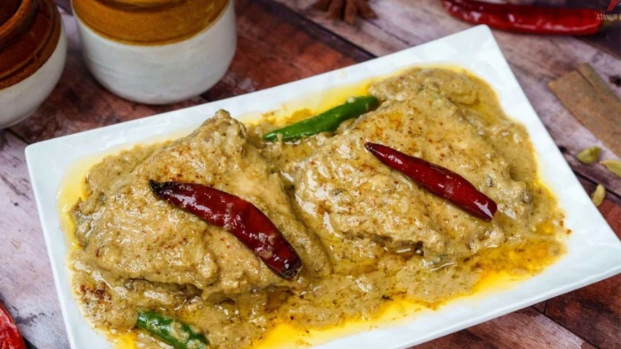 Smoky ghee katla easy recipe 