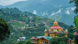  Sikkim is visited by tourists to avoid the crowd and spend a holiday in the mountains