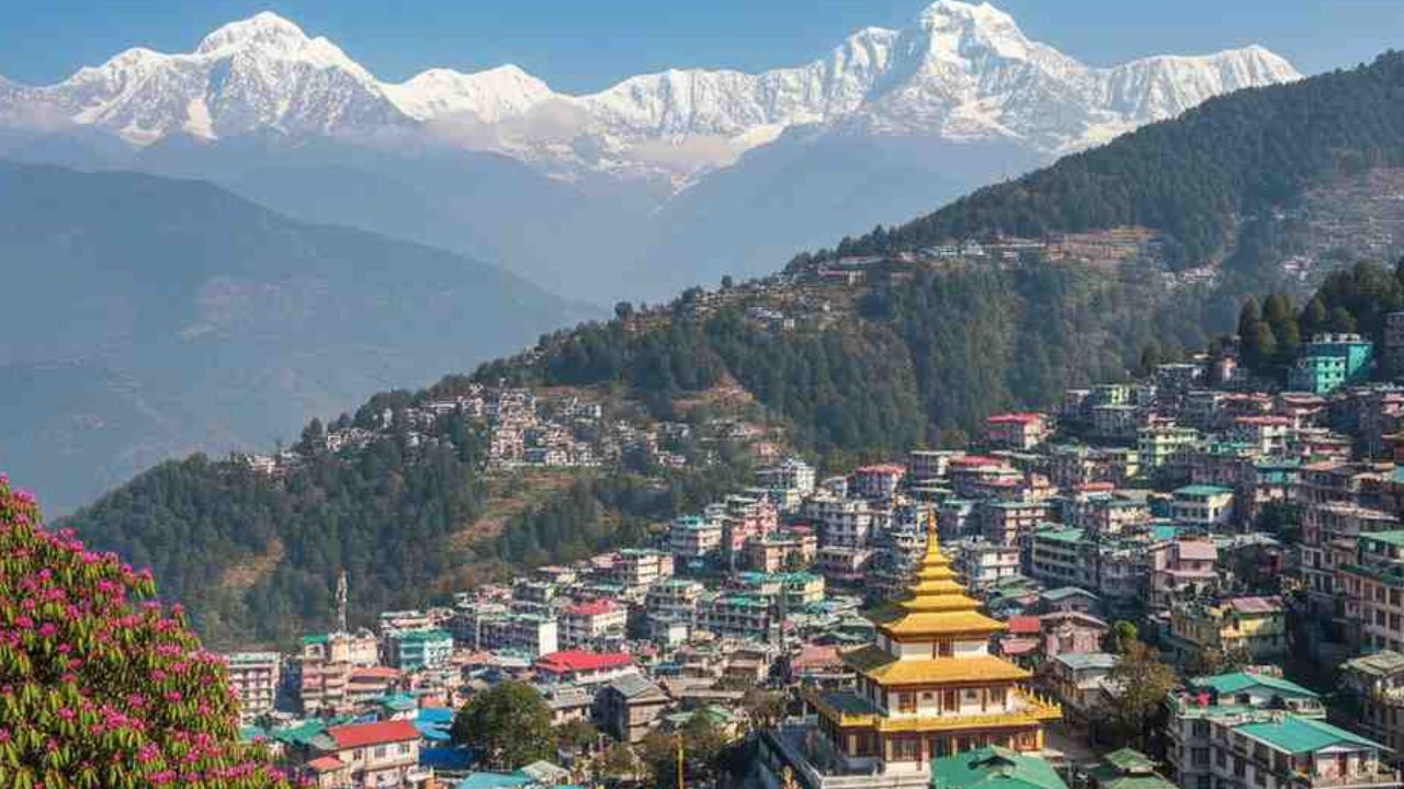 Sikkim is visited by tourists to avoid the crowd and spend a holiday in the mountains
