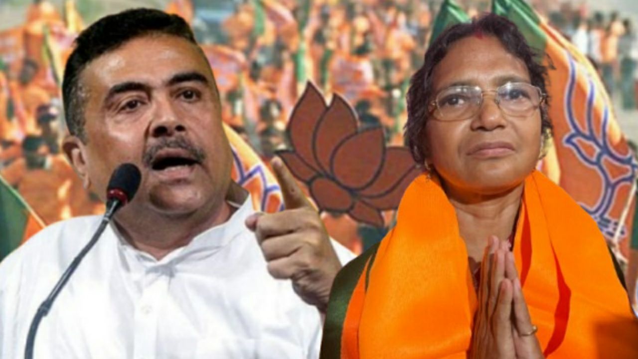Suvendu adhikari urged abhaya mother to campaign in bhawanipur for bjp 
