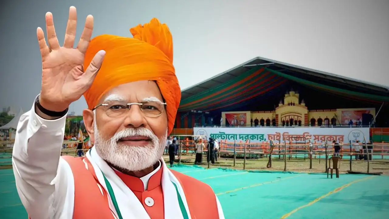 Modi Brigade Rally in Kolkata