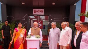 Modi inaugurated Rs 3,300 crore semiconductor plant.