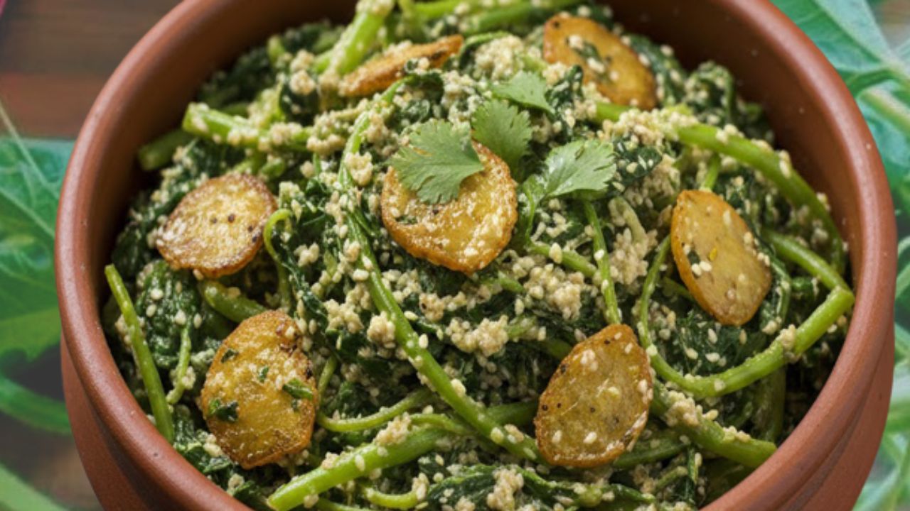 Recipe make delicious sesame-flavored gourd with just a few ingredients