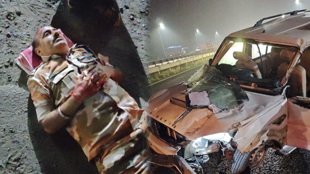 ডিউটির পথে বিপর্যয়! লরির ধাক্কায় গুঁড়িয়ে গেল কেন্দ্রীয় বাহিনীর গাড়ি, জখম ৪ জওয়ান