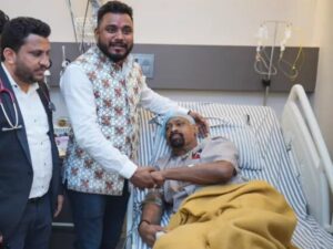 Critically ill Vinod Kambli is at risk of brain stroke.