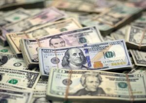 Huge increase in forex reserves amid tensions in the Middle East.