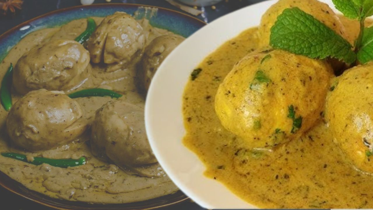 Recipe whip up a delicious egg afghani Korma with just a few ingredients