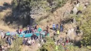Jammu & Kashmir bus plunges into Gorge many passengers dead