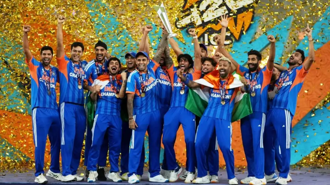 Team India is at the top of the T20 rankings.