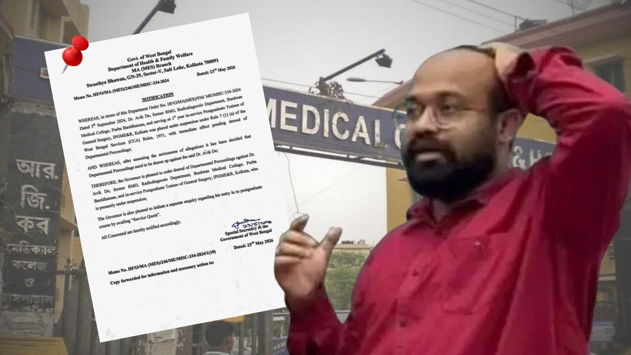 RG Kar ফাইল খুলতেই স্ক্যানারে সন্দীপ ঘোষ ঘনিষ্ঠ সেই চিকিৎসক অভীক দে! তদন্তের নির্দেশ