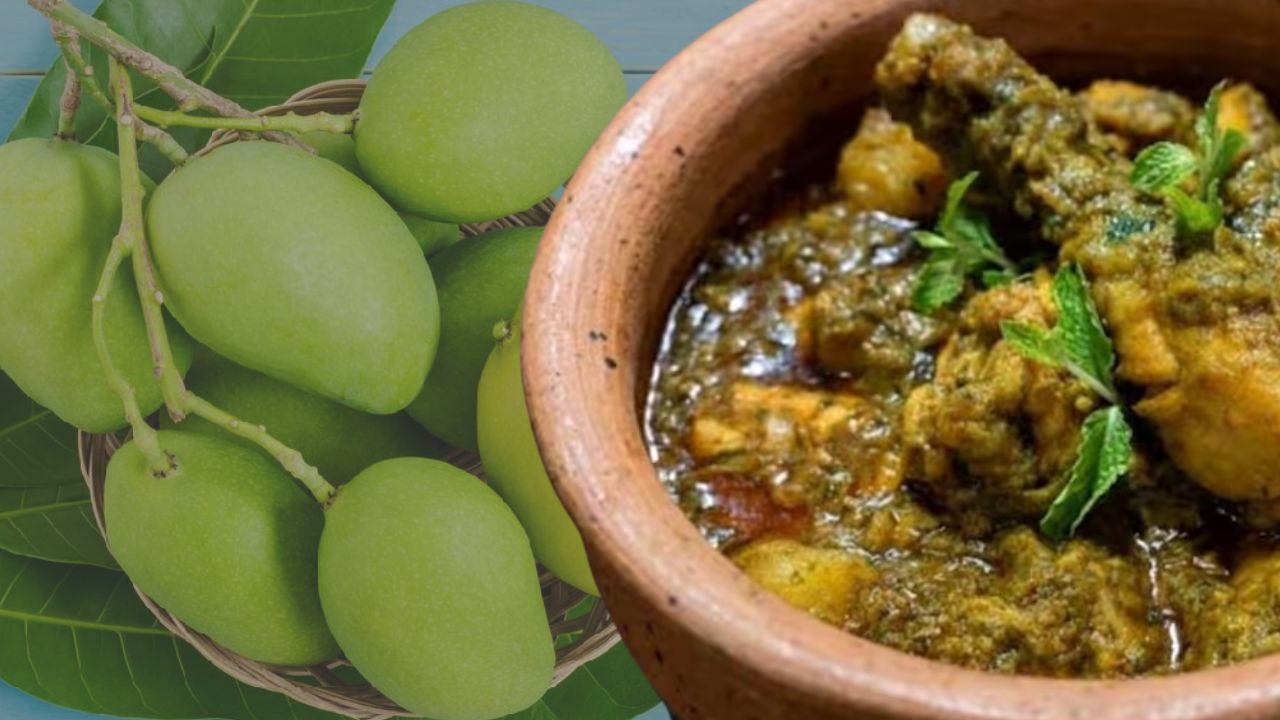 টক-ঝাল স্বাদের দারুণ মেলবন্ধন, এই গরমের দুপুরে ট্রাই করুন আমপোড়া মুরগি টক-ঝাল স্বাদের দারুণ মেলবন্ধন, এই গরমের দুপুরে ট্রাই করুন আমপোড়া মুরগি