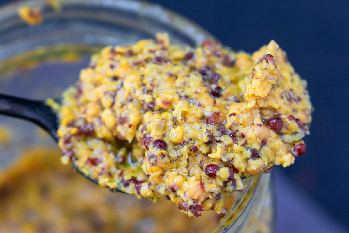 Cooking tips to prevent mustard paste to turn bitter 