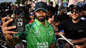 Ireland cricketer Jai Moondra took 2 wickets.