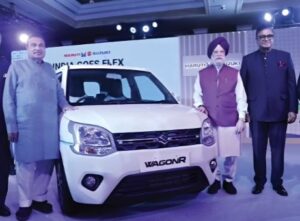 Maruti Suzuki launches India's first flex-fuel car.