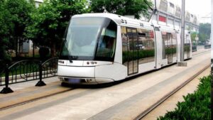 Modern tram