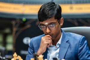 R Praggnanandhaa defeated Magnus Carlsen twice.