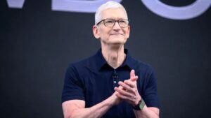 Tim Cook gets emotional at his final Apple event as CEO!