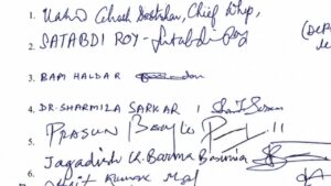 Controversy surrounds documents signed by 19 Trinamool Congress MPs