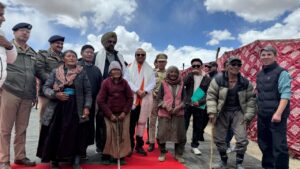 In Ladakh India's first model border village is being built.