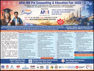 Detailed information about APAI-WB Pre Counselling & Education Fair 2026.