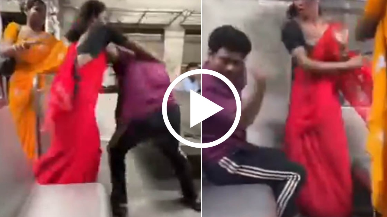 Young man brutally beaten by eunuchs on a Mumbai local train for refusing to give money!