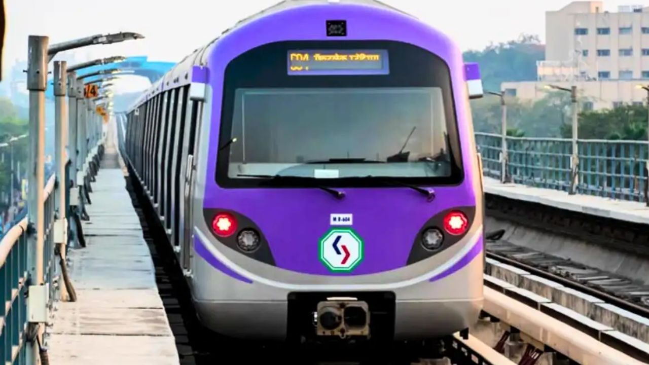 Kolkata Metro orange line new update 