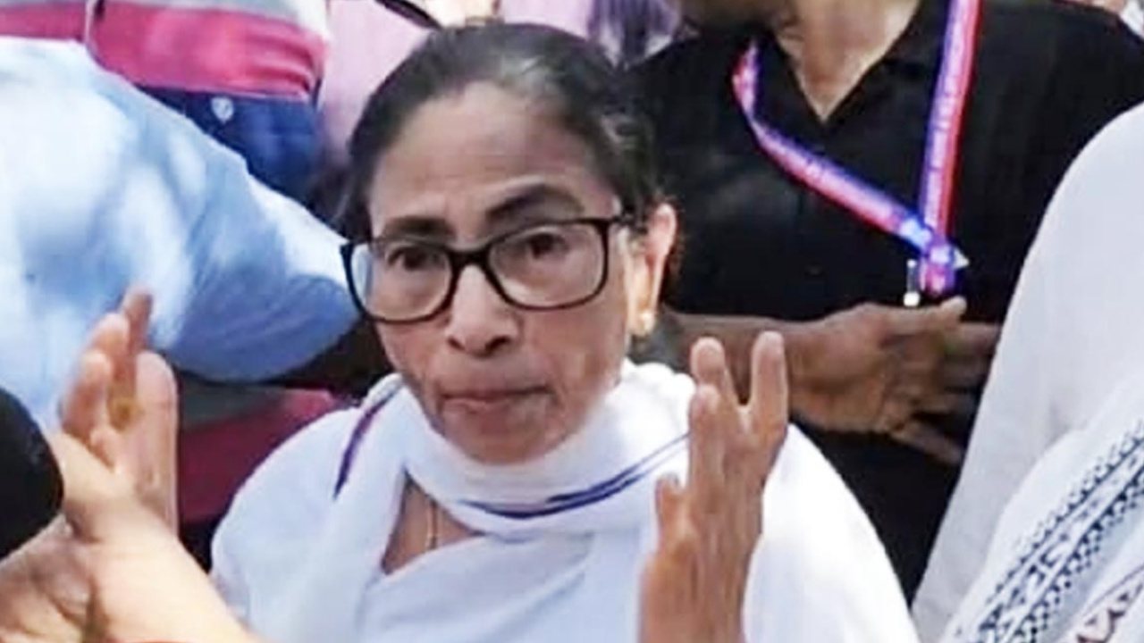 Mamata Banerjee faced protest in halisahar 