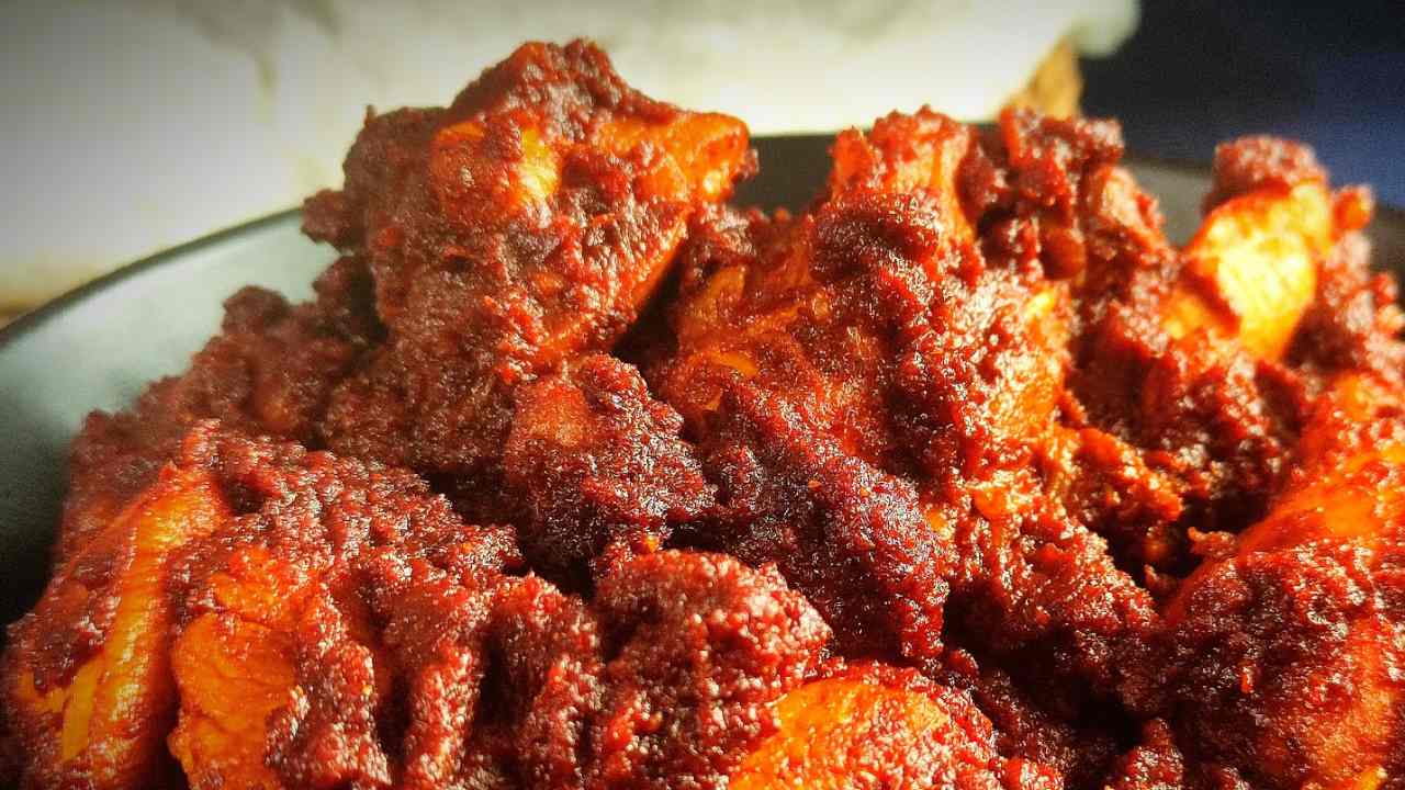 Yummy chicken ghee roast recipe 