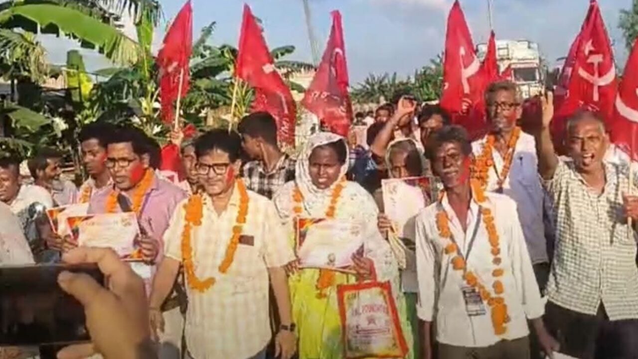 Domkal Co-op Poll CPM Wins All 8 Seats