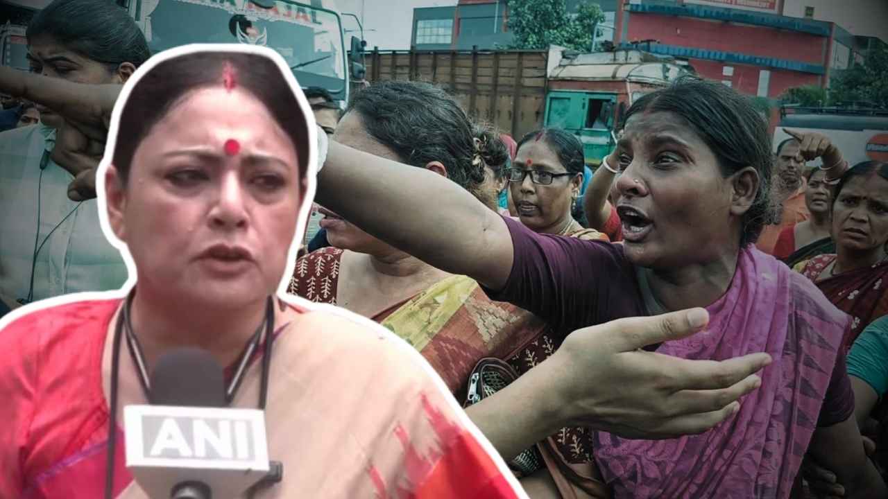 ‘তৃণমূলের লোক আছে…’ অন্নপূর্ণা ভান্ডারের দাবিতে বিক্ষোভের মুখে পড়তেই বড় অভিযোগ অগ্নিমিত্রার