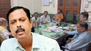 Arabul Islam seen in Ritabrata Banerjee TMC camp after leaving ISF