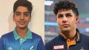 Aryavir Sehwag-Anvay Dravid get a chance in India's Under-19 team.