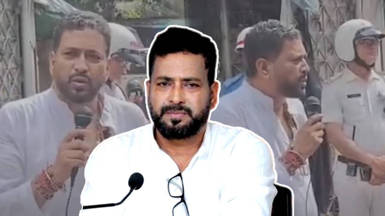BJP MLA Shankar Ghosh strict message about extortion