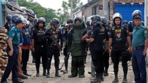 High alert issued across Bangladesh due to bomb scare.