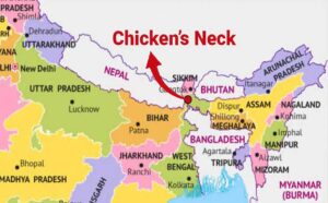 Amit Shah announced to make a three-tier security grid to protect the 'Chicken's Neck'.