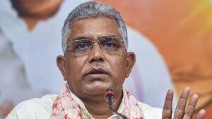 Dilip Ghosh announces law for construction of houses in panchayat areas